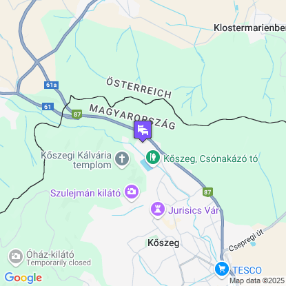 Fortuna Apartman a térképen