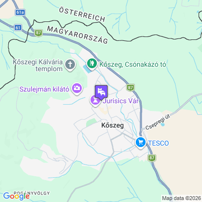 Harangtorony Szálló a térképen